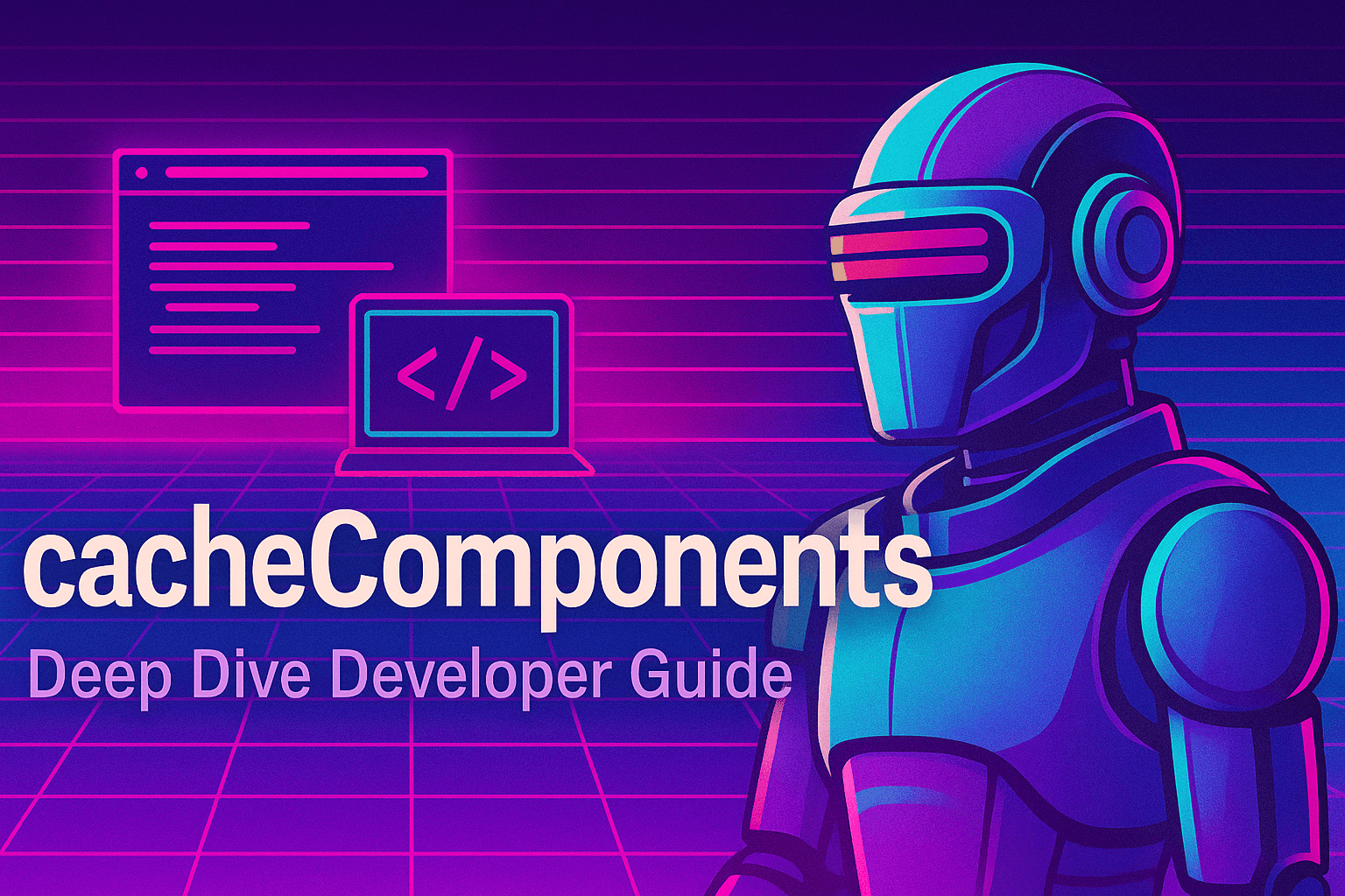 cacheComponents — Deep Dive Developer Guide